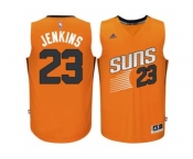 Men's Phoenix Suns #23 John Jenkins adidas Orange Swingman Alternate Jersey
