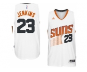 Men's Phoenix Suns #23 John Jenkins adidas White Swingman Home Jersey