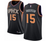 Women's Nike Phoenix Suns #15 Ryan Anderson Authentic Black NBA Jersey Statement Edition