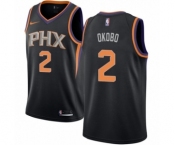 Women's Nike Phoenix Suns #2 Elie Okobo Authentic Black NBA Jersey Statement Edition