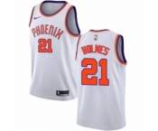 Women's Nike Phoenix Suns #21 Richaun Holmes Authentic White NBA Jersey - Association Edition