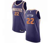 Women's Nike Phoenix Suns #22 Deandre Ayton Authentic Purple NBA Jersey - Icon Edition