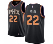 Women's Nike Phoenix Suns #22 Deandre Ayton Swingman Black NBA Jersey Statement Edition