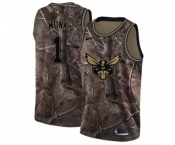 Youth Nike Charlotte Hornets #1 Malik Monk Swingman Camo Realtree Collection NBA Jersey