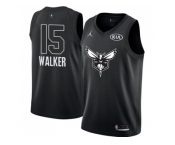 Youth Nike Charlotte Hornets #15 Kemba Walker Black NBA Jordan Swingman 2018 All-Star Game Jersey