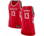 Women's Houston Rockets #13 James Harden Swingman Red Road Basketball Jersey - Icon Edition