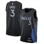 Men's Dallas Mavericks #3 Anthony Davis Black 2025-26 City Edition Stitched Basketball Jersey Men's Dallas Mavericks #3 Anthony Davis Black 2025-26 City Edition Stitched Basketball Jersey
