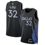 Men's Dallas Mavericks #32 Cooper Flagg Black 2025-26 City Edition Stitched Basketball Jersey