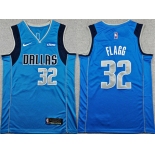 Men's Dallas Mavericks #32 Cooper Flagg Blue 2025 Icon Edition Stitched Basketball Jersey