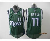 nba dallas mavericks #11 barea green[2011 swingman revolution 30]
