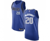 Women's Nike Dallas Mavericks #20 Doug McDermott Authentic Royal Blue Road NBA Jersey - Icon Edition