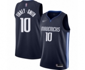 Youth Dallas Mavericks #10 Dorian Finney-Smith Swingman Navy Finished Basketball Jersey - Statement Edition