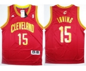 nba cleveland cavaliers #15 kyrie irving red(Revolution 30 Swingman)