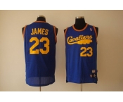 nba cleveland cavaliers #23 james m&n blue