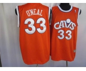 nba cleveland cavaliers #33 oneal orange