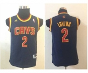 youth nba cleveland cavaliers #2 irving blue[revolution 30 swingman]