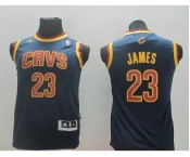 youth nba cleveland cavaliers #23 james dk.blue[revolution 30 swingman]