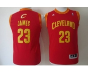youth nba cleveland cavaliers #23 james red[revolution 30 swingman]