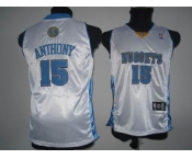 youth nba denver nuggets #15 anthony baby white