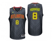 Atlanta Hawks #8 Dwight Howard 2016 Road Black New Swingman Jersey