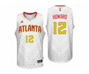 Men Atlanta Hawks #12 Dwight Howard Home White New Swingman Jersey