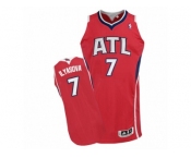 Men's Adidas Atlanta Hawks #7 Ersan Ilyasova Authentic Red Alternate NBA Jersey