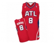 Men's Adidas Atlanta Hawks #8 Dwight Howard Swingman Red Alternate NBA Jersey
