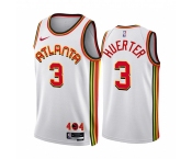 Men's Atlanta Hawks #3 Kevin Huerter 2022-23 White Association Edition Stitched Jersey