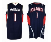 nba atlanta hawks #1 mcgrady blue