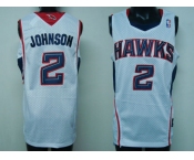 nba atlanta hawks #2 joe johnson white