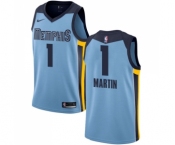 Youth Nike Memphis Grizzlies #1 Jarell Martin Authentic Light Blue NBA Jersey Statement Edition