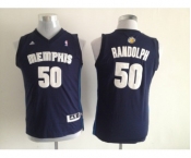 youth nba memphis grizzlies #50 randolph blue[revolution 30 swingman]