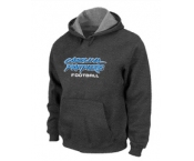 Carolina Panthers Authentic font Pullover Hoodie D.Grey