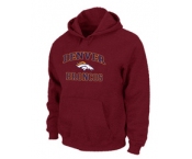 Denver Broncos Heart & Soul Pullover Hoodie Red
