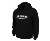 Jacksonville Jaguars Authentic font Pullover Hoodie Black
