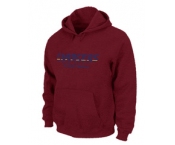 San Diego Charger Authentic font Pullover Hoodie Red