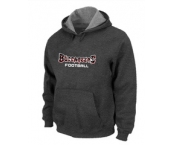 Tampa Bay Buccaneers font Pullover Hoodie D.Grey