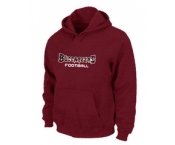 Tampa Bay Buccaneers font Pullover Hoodie Red