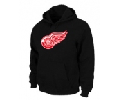 NHL Detroit Red Wings Big & Tall Logo Pullover Hoodie Black