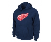 NHL Detroit Red Wings Big & Tall Logo Pullover Hoodie D.Blue
