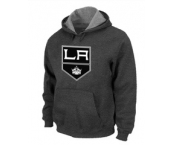 NHL Los Angeles Kings Big & Tall Logo Pullover Hoodie D.Grey