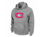 NHL Montréal Canadiens Big & Tall Logo Pullover Hoodie Grey