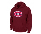 NHL Montréal Canadiens Big & Tall Logo Pullover Hoodie Red