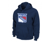 NHL New York Rangers Big & Tall Logo Pullover Hoodie D.Blue
