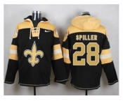 Nike New Orleans Saints #28 C.J. Spiller Black Player Pullover Hoodie