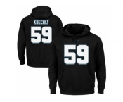 Carolina Panthers #59 Luke Kuechly Black Majestic Eligible Receiver II Name & Number NFL Hoodie