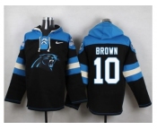 Nike Carolina Panthers #10 Corey Brown Black Player Pullover NFL Hoodie