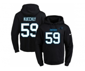 Nike Carolina Panthers #59 Luke Kuechly Black Name & Number Pullover NFL Hoodie