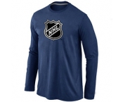 NHL Big & Tall Logo Dark blue Long Sleeve T-Shirt