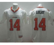 cfl jerseys #14 lulay white
